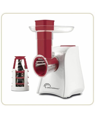 Zerkleinerungsgerät für Gemüse Little Balance Easy Veggie Weiß Rot Kunststoff