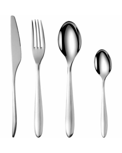 Cutlery Arthur Martin AM0211 Grey Stainless steel 24 Pieces