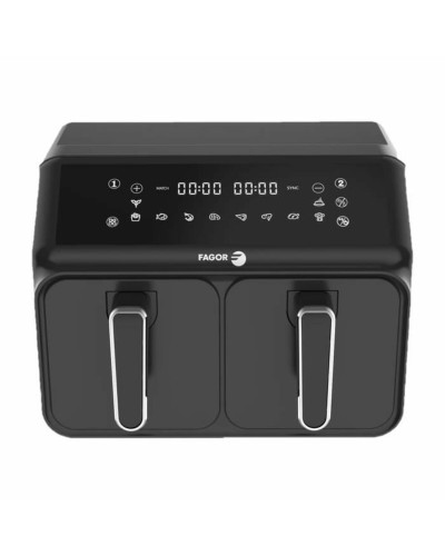 Airfryer Fagor FG2X4L Musta noir 2200 W 8 L