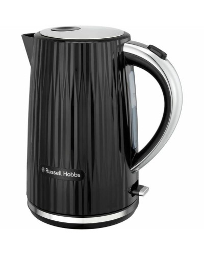 Kettle Russell Hobbs Black Stainless steel Plastic 2400 W 1,7 L