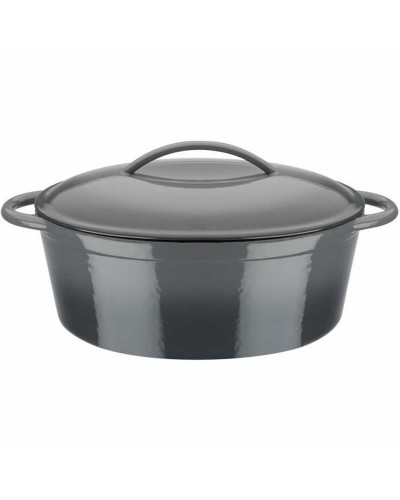 Kookpot met Deksel GSW Grijs Gietijzer