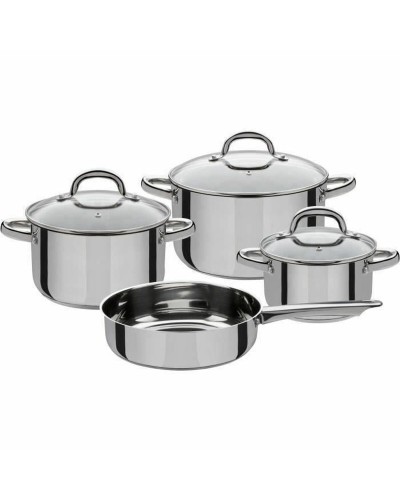 Batterie de Cuisine GSW Acier 4 Pièces (7 Unités)