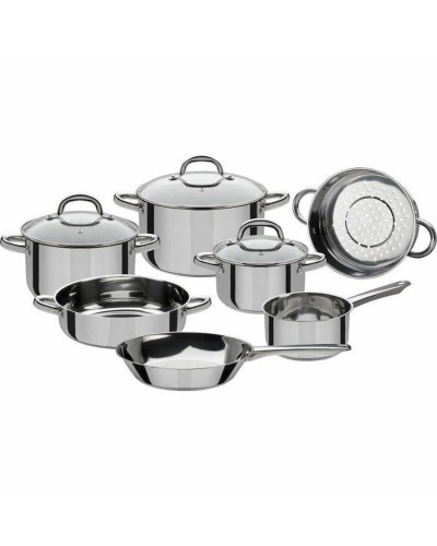 Batteria da Cucina GSW Acciaio 10 Pezzi