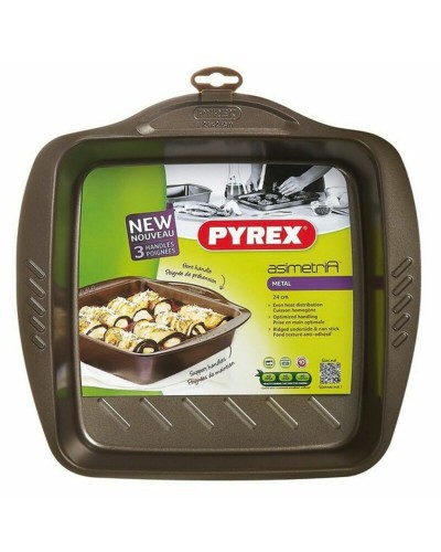 Oven Dish Pyrex Brown Metal