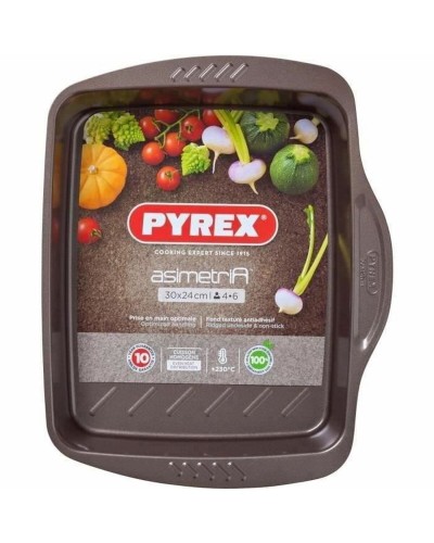Bandeja para Horno Pyrex Marrón Negro Metal