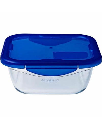 Lebensmittelbehälter Pyrex Blau Durchsichtig 800 ml (2 Stück)