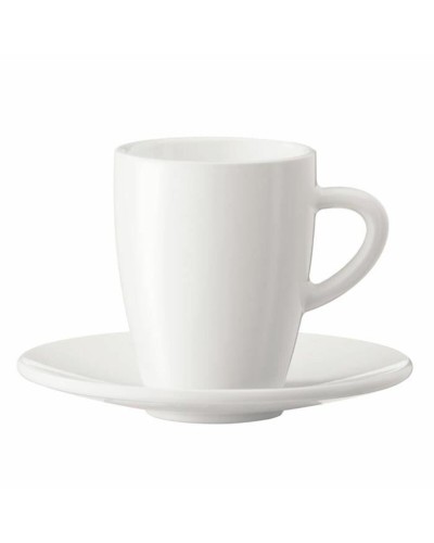 Ensemble de 2 tasses à café Jura 85 ml Blanc (2 Unités)