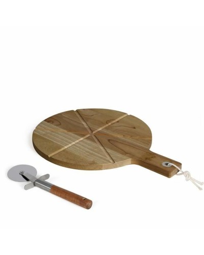 Découpeur de Pizza Livoo Bois d'acacia 30 x 45 cm