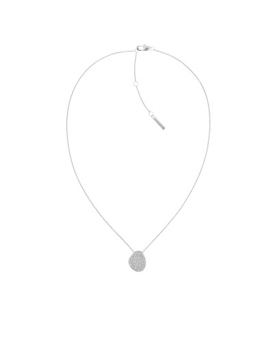 Calvin Klein Women's Necklace Stainless Steel Silver - Modern Design 35000223
