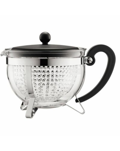 Théière Bodum Noir 1,3 ml verre Plastique