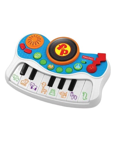 Fisher Price Kids Studio - Piano de Juguete para Niños con Micrófono
