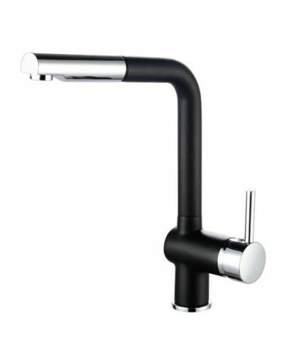 Mixer Tap Rousseau 4060558 Grey Stainless steel Brass