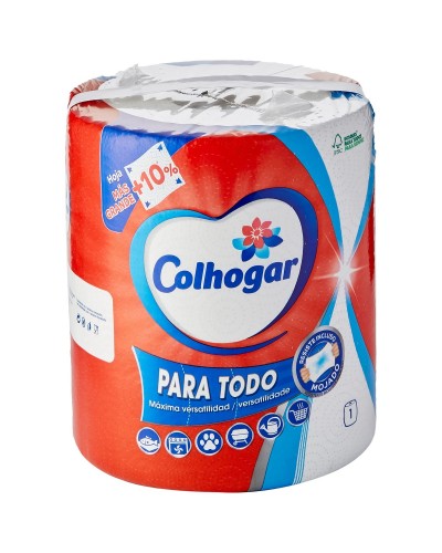 Papel de Cocina Colhogar MAXI: Rollos Extra Absorbentes para Limpieza Doméstica
