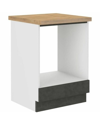 Backofenschrank Grau 60 x 51,6 x 85 cm