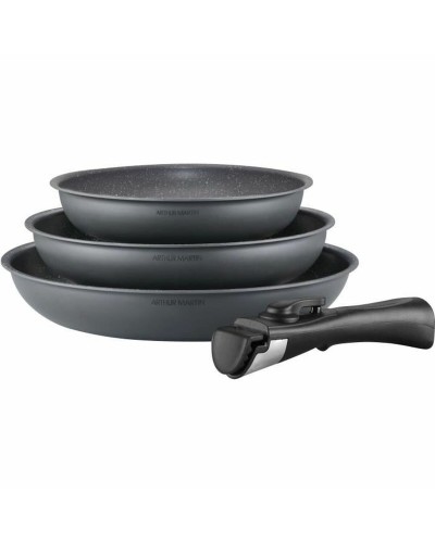 Cookware Arthur Martin AM521 Grey 4 Pieces