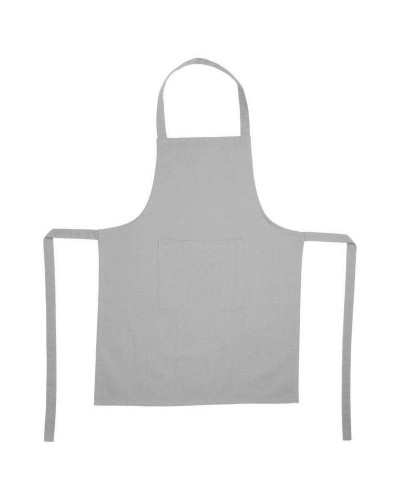 Atmosphera Grembiule in Cotone Grigio, 60 x 80 cm, con Tasca, per Cucinare