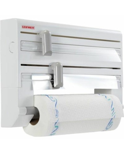Keittiöpaperiteline Leifheit 25703 Valkoinen Valkoinen/Harmaa Muovinen