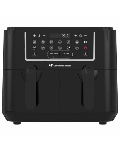 Luftfritös Continental Edison Svart 2400 W 9 L