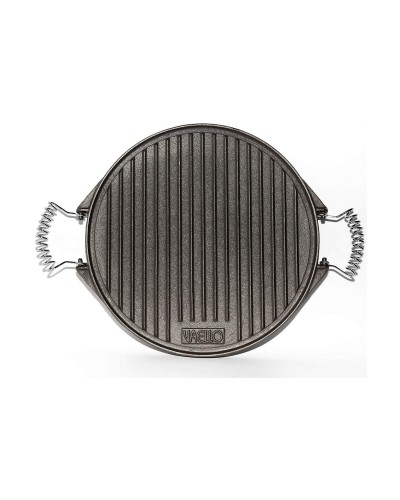 Griddle Plate Vaello Grey Cast Iron (Ø 32 cm)