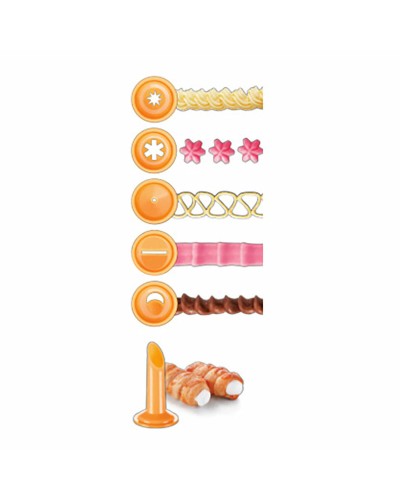 Poche à douille pour pâtisserie Tescoma Delicia Orange