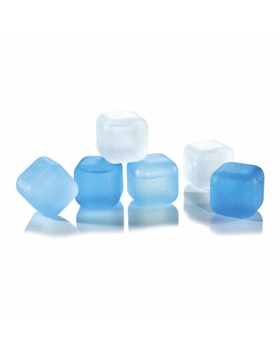 Cubitos refrigerantes reutilizables Tescoma Presto Azul Plástico 24 Piezas