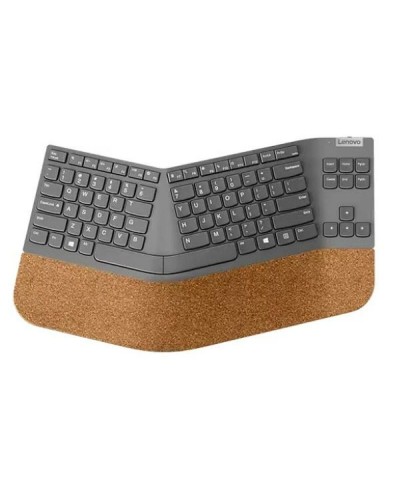 Näppäimistö Lenovo Go Split Harmaa Espanjalainen Qwerty