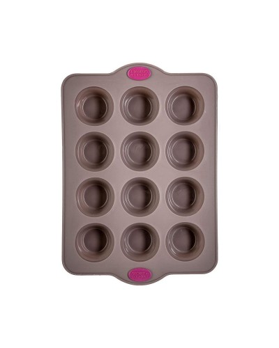 Muffinblech aus Stahl 5five (33 x 23,5 x 3,5 cm) - Ideal für köstliche Süßigkeiten
