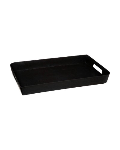 Plat de Cuisson 5five Mélamine Noir, 45x30 cm, Résistant et Durable.

