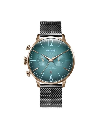 Welder WWRC1008 Reloj de Hombre Cronógrafo Acero Negro

