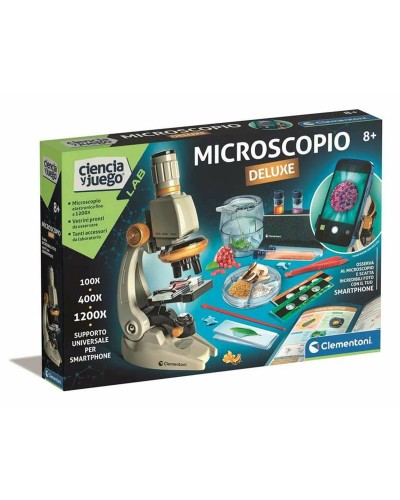 Mikroskooppi Clementoni Smart Deluxe Lasten 45 x 37 x 7 cm