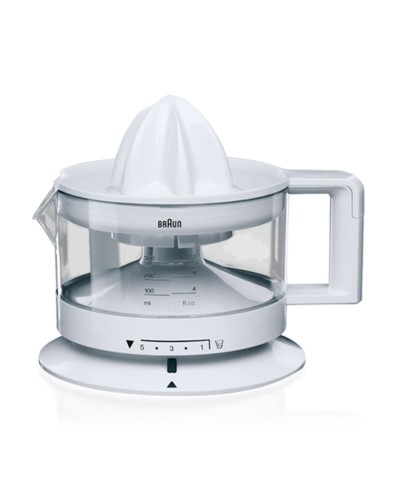 Centrifugeuse électrique Braun CJ3000 Blanc Transparent 350 ml