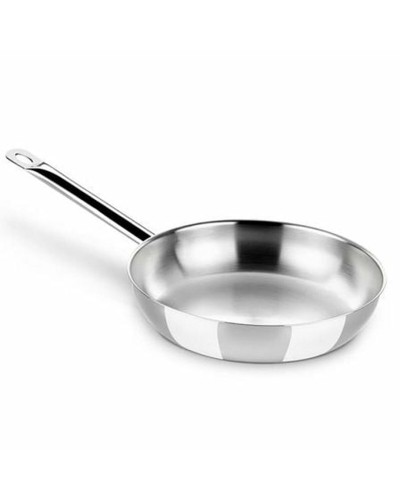 Wok Pan BRA A121611 Ø 20 cm Stainless steel