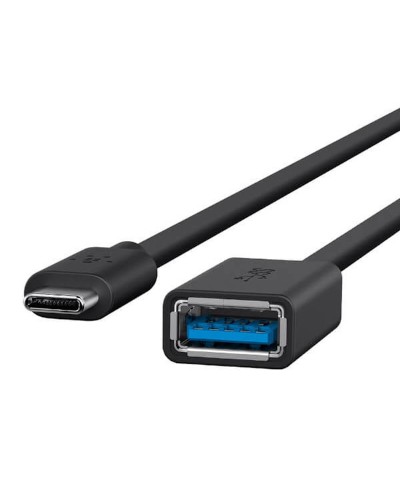 USB-C-Kabel auf USB Belkin F2CU036btBLK Schwarz