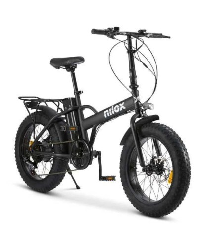 Vélo Électrique Nilox X5 PRO 20X4P 10000 mAh Noir 250 W 20"