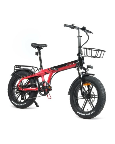 Electric Bike Youin BK1650R DALLAS Black Red 250 W 20"