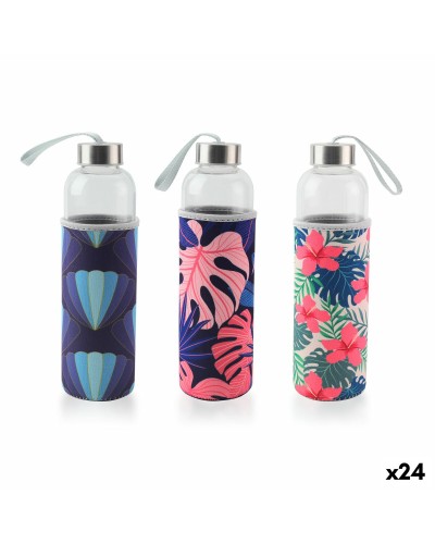 Bouteille d'eau Bewinner verre 600 ml (24 Unités)