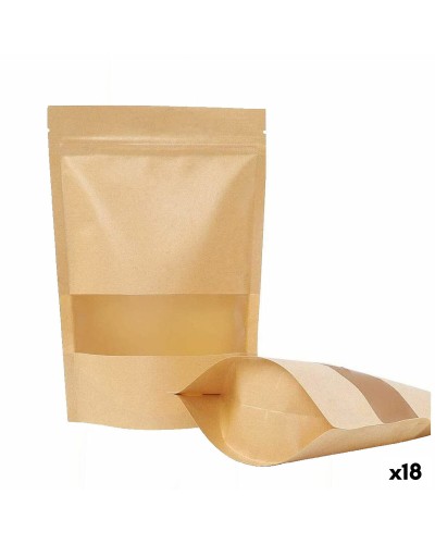 Återanvändbar matväska Algon 10 x 15 x 3,5 cm 20 Delar (18 antal)