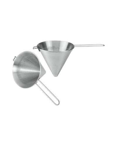 Metaltex 18 cm Edelstahl-Sieb zum Filtern von Flüssigkeiten
