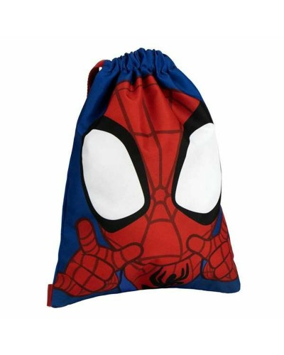 Skopåse med remmar Spidey Mörkblå 27 x 33 cm