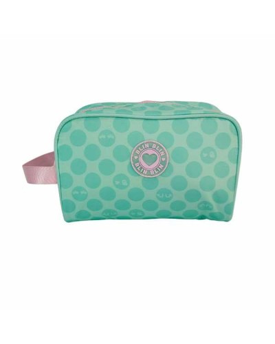 Nécessaire de Voyage Toybags Blin Blin Kiss Me Vert 15 x 25 x 11 cm