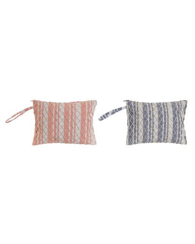 Matkapakkaus Home ESPRIT Sininen Koralli EVA 26 x 1 x 18 cm (2 osaa)