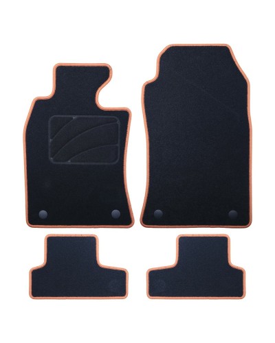 Set di Tappetini per Auto OCC Motorsport OCCMI0008YE Mini R52 Cabrio 5 Pezzi