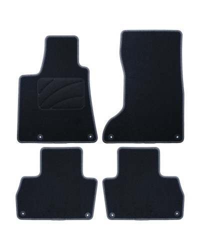 Car Floor Mat Set OCC Motorsport OCCMS0003GD Black Dark grey Maserati Levante 2016 5 Pieces