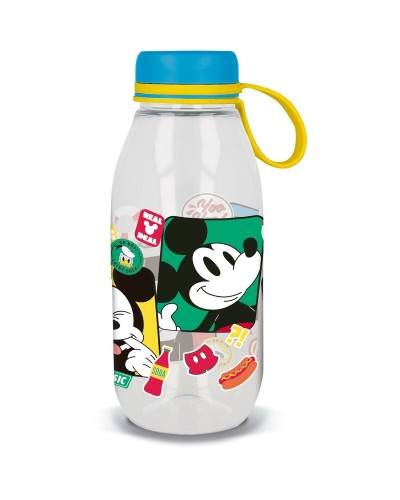 Waterfles Mickey Mouse CZ11358 460 ml Blauw Siliconen