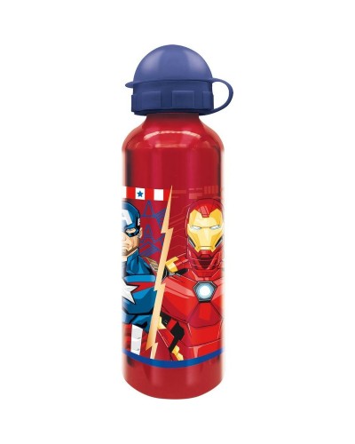 Water bottle The Avengers CZ11259 Red 530 ml Aluminium