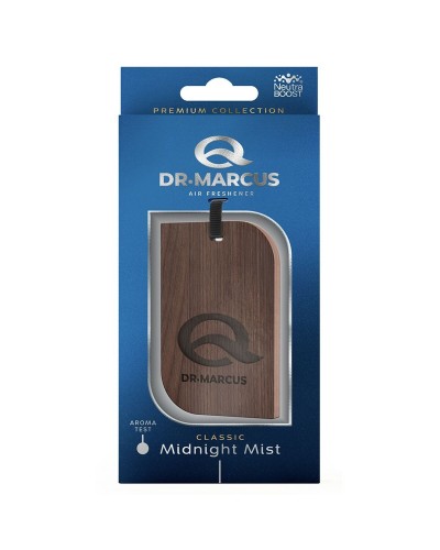 Auto Lufterfrischer Dr Marcus Classic Midnight Mist Holz Halsband