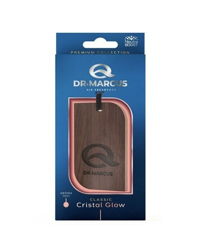Car Air Freshener Dr Marcus Classic Crystal Glow Wood Pendant