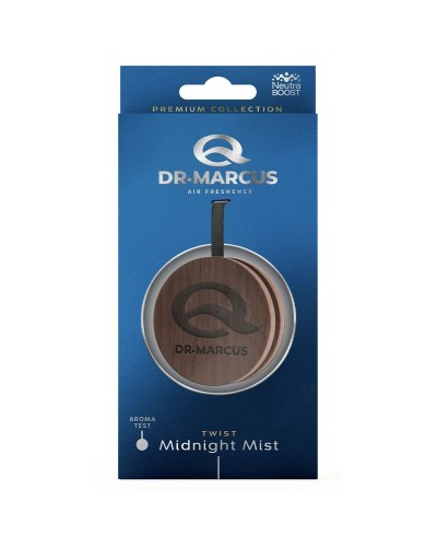 Deodorante per la Macchina Dr Marcus Twist Midnight Mist Legno Fragranza Ciondolo