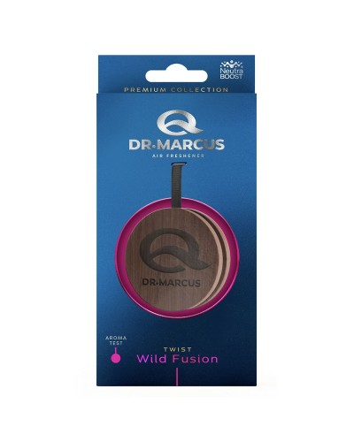 Auto luchtverfrisser Dr Marcus Twist Wild Fusion Hout Geur Hanger