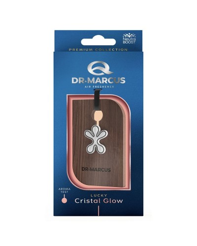 Ambientador para Coche Dr Marcus Lucky Crystal Glow Madera Plástico Fragancia Colgante